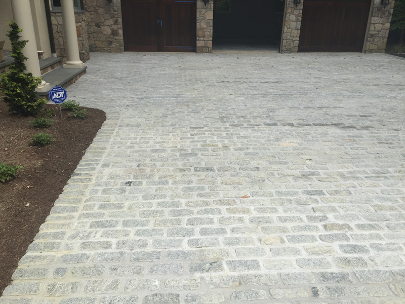 Granite Cobble Driveway 3