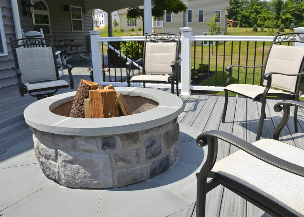 Preparing Your Deck For a Firepit