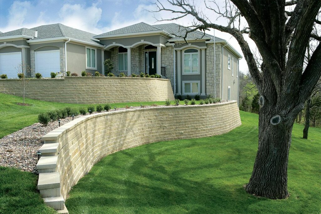 Keystone Retaining Walls: Regal Stone Straight