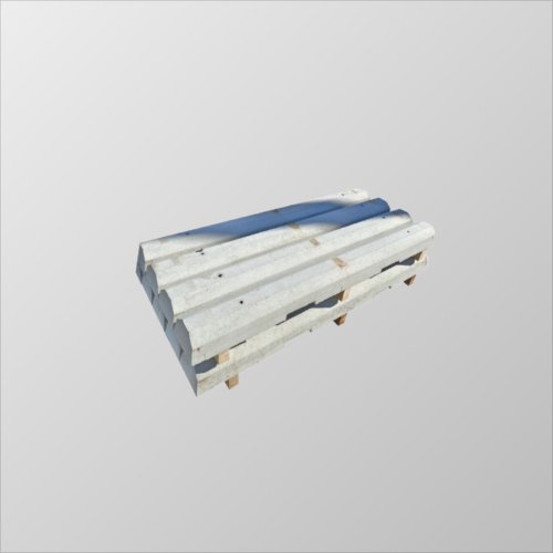 6 ft Parking Bumper (with cut outs)