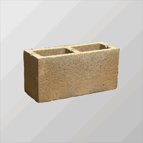 8x8x16 Smooth-Faced Buff Block