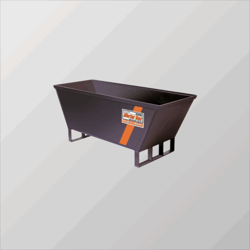 Heavy-Duty Steel Mortar Box