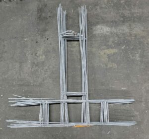 Ladder Wire Corner and Tees, Hot-Dip Galvanized