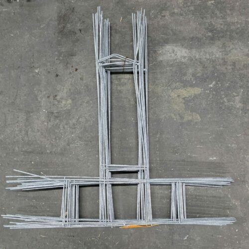 Ladder Wire Corner and Tees, Hot-Dip Galvanized