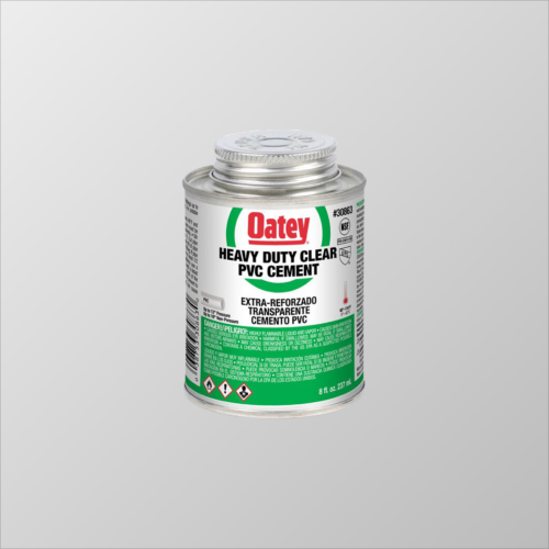 Heavy Duty Clear PVC Cement- Low VOC