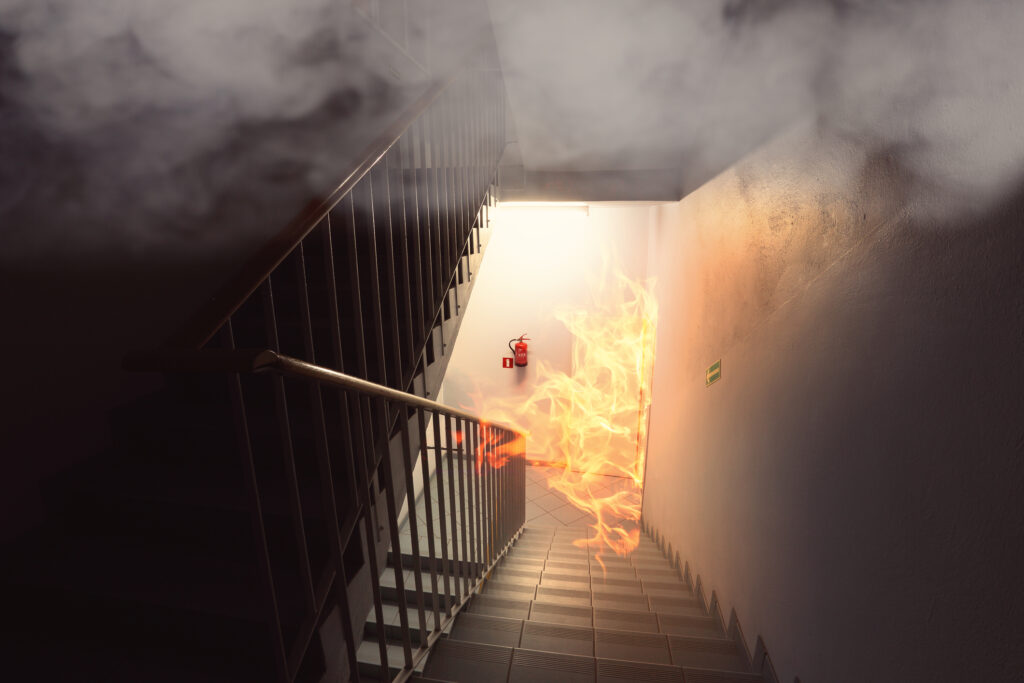 Single Stairwell: A Fire Failure