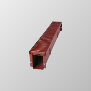 6" Steel Trench Drain 4' Closed Bottom